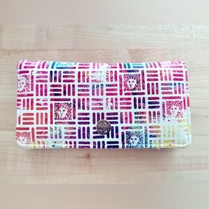 Anne Klein Muted Multicolor Patterned Wallet